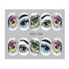 thumbnail image 4 of Braveheart Watermark Nail Sticker Tatoos Halloween Colorful Eyes Skull Element Nail Wraps Diy Manicure Sticker, 4 of 9