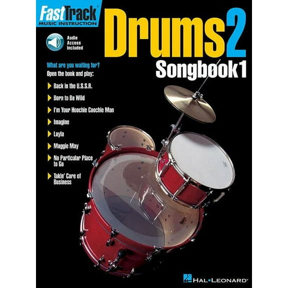Fasttrack Drums Songbook 1 - Level 2 (Paperback)
