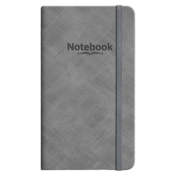 WEIWEIGG Small Pocket Notebook Journals, 1 Pack Fabric Texture Hardcover Lined Notebooks A6 Portable Notepad for Note Taking Supplies 6.96" X 3.85", 160 Pages,Brown