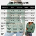 thumbnail image 3 of Womens Long Sleeve T Shirts Henley V Neck Ribbed Knit Thermal Tops Casual Slim Fit Soft Blouse, 3 of 6