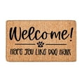 thumbnail image 2 of Mdesiwst Letter Entry Mat Anti-Slip Thickened Quick Water Absorption Non-fading Front Door Indoor Outdoor Welcome Doormat, 2 of 8