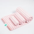 thumbnail image 2 of Jessy Home 8 Pcs Pink Bicolor bar Stripe Large Bath Towels Set 2 Oversized Bathroom Towels, 2 Hand Towels, 4 Washcloths, 2 of 7