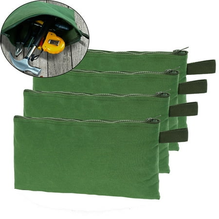 

Cuoff Home Decor 4-Packs Small Tool Pouch Heavy-Duty Tool Pouch Electrician Tool Pouch Tool Pouches W/ Clip Electricians Tool Pouch Tool Pouch Bag Small Tool Bag Room Decor