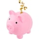thumbnail image 1 of Large Cute Plastic Piggy Bank (Pink), Money Boxes for Girls and Boys, Unbreakable Plastic Piggy Bank, Fun Gifts for Birthdays, Holidays, Baby Showers, 1 of 5