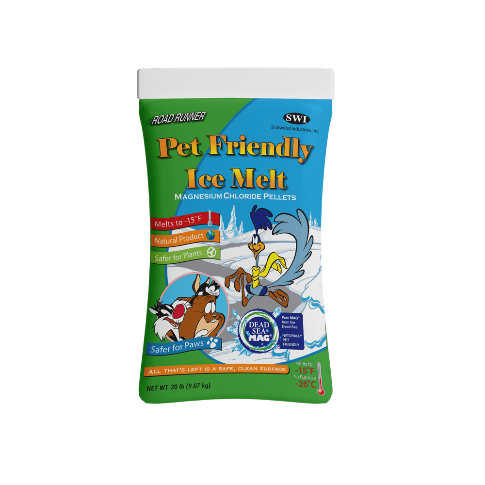 Road Runner Pet Friendly Ice Melt, 20lb Bag