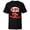 Black, variant on Disney Mickey Mouse Racing Team "Oh Boy!" Race Car Driver - Short Sleeve T-Shirt for Kids - Customized-White