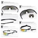 thumbnail image 3 of Gafas para Deportes Al Aire Libre ANGGREK Gafas de Sol Polarizadas Con Marco Interior para Miopía, 3 of 7