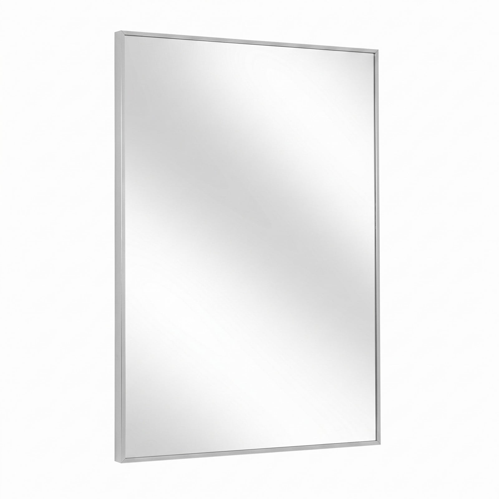 Gleamira 30"x55" Rectangular Full Length Mirror Floor Standing Mirror, Silver