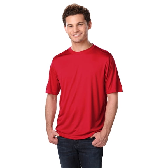 BlueGeneration Adult Solid Wicking T - Red 3 Extra Large Solid