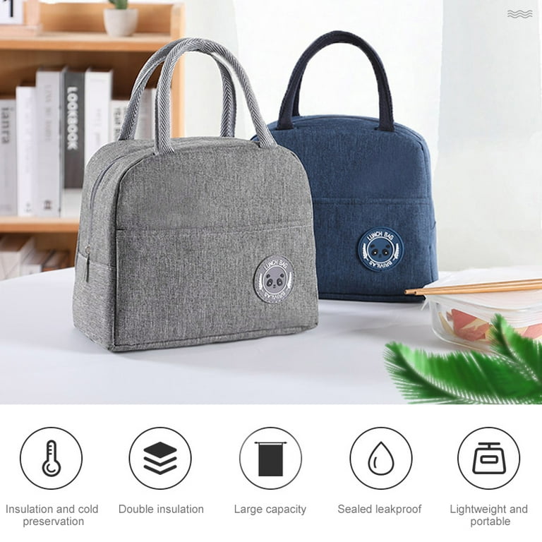 Lava Lunch 860006273354 Heather Grey Lunch Bag with Containers