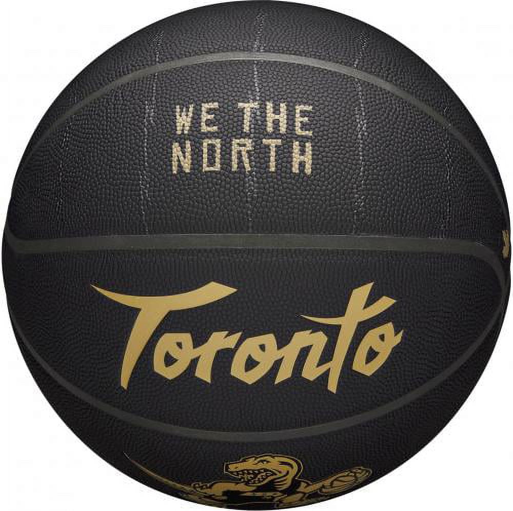 Toronto Raptors Wilson Unsigned City Edition Logo Collector's