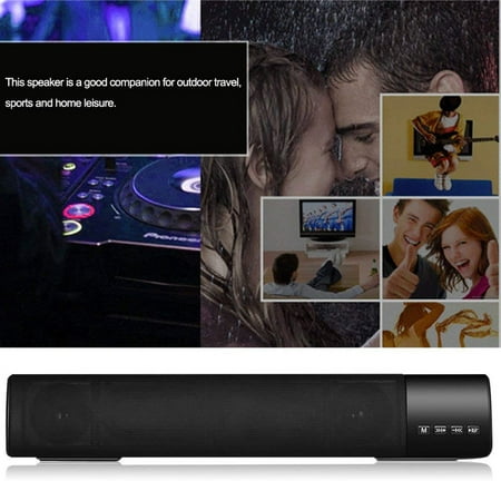 Bluetooth Sound Bar, TV Soundbar Wireless Home Theater Speaker