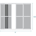thumbnail image 5 of Mirador 111S Outdoor Pergola Aluminum Sliding PC Door w/Handle 10' Side, 4 Panels, White(Not Pergola), 5 of 7