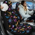 thumbnail image 2 of Uorisanigo Car Seat Covers 2 Front Interior Sets Soft Comfort Aesthetic Bat Cobweb Auto Bucket Seat Cover Universal Fit Most Truck SUV Vans Auto Accessories Cushion Protectors, 2 of 7