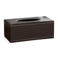 thumbnail image 2 of Meiiso Promotional Offer! Tissue Box, Leather Tissue Box simple Home Hotel Car Hanging Leather Tissue Box, E, 9.36*4.68*3.9In, Rack, 2 of 7