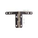 thumbnail image 2 of WEUVEB 4Ud Bisagras Plegables De 8 Agujeros Color Marrón Para Cajas Madera Y Muebles, 2 of 6
