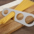 thumbnail image 4 of 4-hole Stainless Steel Pasta Measuring Tool for Pasta Pasta Gadget Pasta Ruler Measuring Tool Device, 4 of 6