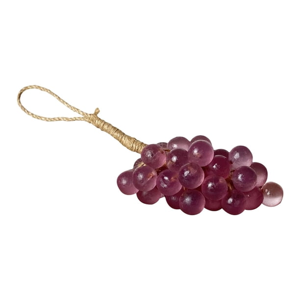 Jabón de uva en una cuerda Jabón de racimo de uvas Proceso en frío DIY Regalo Decoración Decoración del hogar Perfume fresco Hecho a mano Uvas en Púrpura