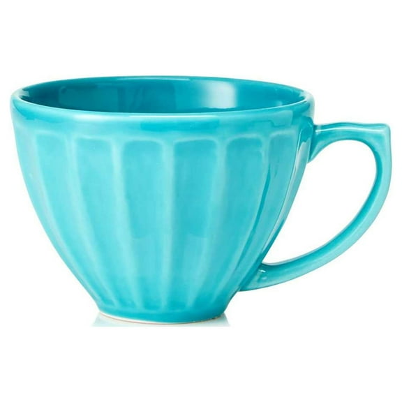 Sparrow & Wren Ridge Coffee & Tea Mugs, Turquoise, 16oz