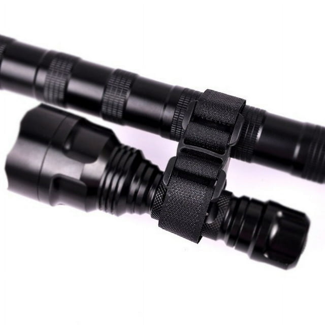 Correa multiusos para bicicleta, linterna LED, soporte de montaje para bicicleta, abrazadera de bloqueo, banda de gancho y bucle, accesorios para bicicleta de montaña