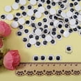 thumbnail image 3 of Nvzi 300pcs 12mm Plastic Wiggle Googly Eyes Self Adhesive Black Round Sticker Eyes DIY Arts Crafts Scrapbooking Accessories, 3 of 4