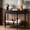Black, variant on HIUU 45'' Green Half Moon Console Table with Drawer & Shelf,Fluted Entryway Console Table with Roman Column Carved Legs,Modern Sofa Table for Entryway,Living Room