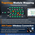 thumbnail image 3 of XTOOL D9S AI-Assisted OBD2 Scanner Bidirectional Scan Tool with Topology Mapping, Wireless Automotive Diagnostic Tool, ECU Cod-ing, 45+ Resets, PMI, FCA, 3-Year Update, 3 of 11
