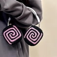 thumbnail image 4 of Cute Soft Handmade Knitted Fur Fluffy Plush Case for AirPods Max Headphones,Cartoon Earphones Cover Multicolour for Girls Women (ROSEO), 4 of 9