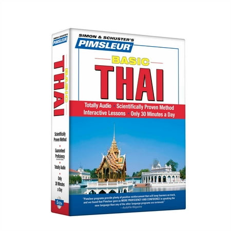 Pimsleur Thai Basic Course - Level 1 Lessons 1-10 CD : Learn to Speak and Understand Thai with Pimsleur Language (Best Thai Language App)