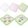 thumbnail image 3 of Multifunction Silicone Table Placemat Vegetables Dishes Sink Drying Rack Drainin, 3 of 5