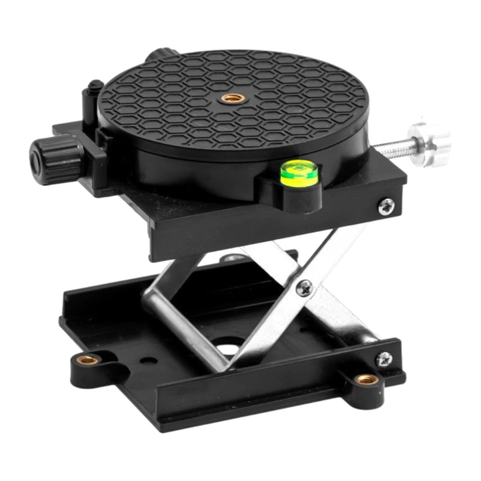 figatia Lifting platforms Stand, Support Jack Platform, Router Lift Table Lab Lifting Stand, Manual Control Lab Lifting Stand Table