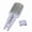 Purple Grey, variant on 2-in-1 Detangling Hair Brush, Dual-Use Styling Comb With Removable Cover, Lightweight Detangling Comb(Purple Grey)