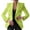 Green, variant on Blazers for Women, Yigetop Europe and The United States Long Sleeve Slim Breasted Small Suit Short Jacket Womens Blazer Yellow M