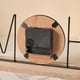 thumbnail image 3 of Reloj de escritorio TANGJMXG hecho a mano creativo mudo de madera para sala de estar dormitorio, 3 of 5