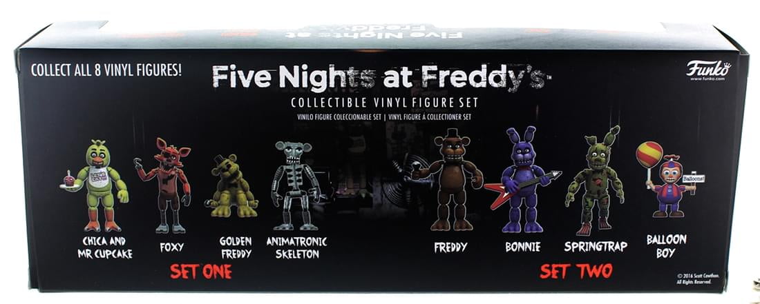 Funko Five Nights at Freddy's 4 Figure Pack (1 Set), 2"