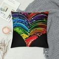 thumbnail image 2 of PRATYUS  Gay Pride Ally Pillow Covers Square Throw Pillowcase for Couch Sofa Home Bedroom Decor 22x22in, 2 of 5