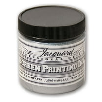 Jacquard Professional Screen Printing Ink, 4 oz., Silver