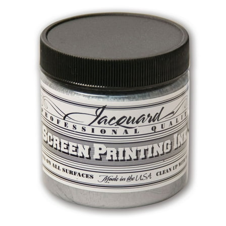 Jacquard Professional Screen Printing Ink, 4 oz., Silver