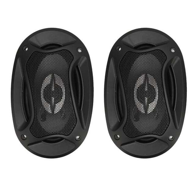 Car Loudspeaker, 280W Full Frequency Car Speaker 6in 2Pcs Bass Coaxial For Car Modification