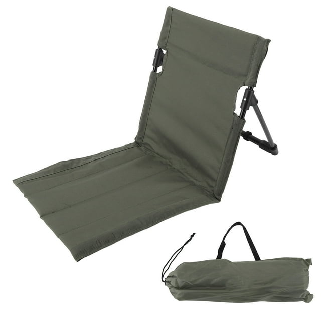 Chaise Pliante Portable, Chaise Longue De Plage, Chaise Longue D'extérieur, Chaise De Plage, Chaise Longue De Plage Pliante Portable pour Adultes avec Dossier Réglable(Vert)