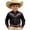 AA~Black68, variant on Hiijoy Long Sleeve Western Shirt for Boys Cowboy Comfortable Button Up Shirt, Sizes 4-5