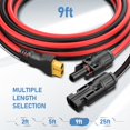 thumbnail image 5 of Conector Solar A Cable Xt60 (10 Awg 9 Pies) Gonifeto Cable De Carga Solar A Xt60 Para Panel Solar Generador Ecoflow Solar A Moldeo Por Inyección Adaptador Xt60 Cable De Extensión Para Estación De Ener, 5 of 5