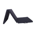 thumbnail image 3 of Estera de Ejercicio Plegable de Tres Pliegues Almohadilla de Protección Del Piso Gimnasio Estera de Plegable para Entrenamiento de Es Cuero PU negro, 3 of 8