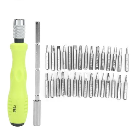 

LHCER 32in 1 Multifunction Screwdriver Set Hand Tool Glasses Wacth Phone Repair Tool Kit Hand Tool Screwdriver Set
