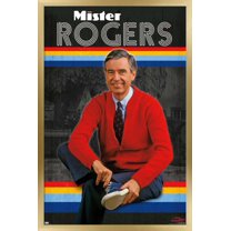 Mister Rogers - Retro Wall Poster, 22.375" x 34", Framed