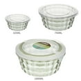 thumbnail image 4 of Boovnll Bento Box, Straw Fresh-Keeping Bowl with Lid Household Microwaveable Round Bento Box Lunch, Bento Box Adult, Bento Box for Kids, Lunch Box Containers, 4 of 4