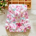 thumbnail image 3 of Lovebay Toddler Kids Little Girls Lightweight Hoodie Jacket Floral Windbreaker Pink Coat, 3 of 7