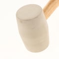 thumbnail image 3 of Martillo de goma profesion Martillo suave para formación , bricoje, mantenimiento, camping, joyería, jardinería Gloria Martillo con mango de madera, 3 of 7