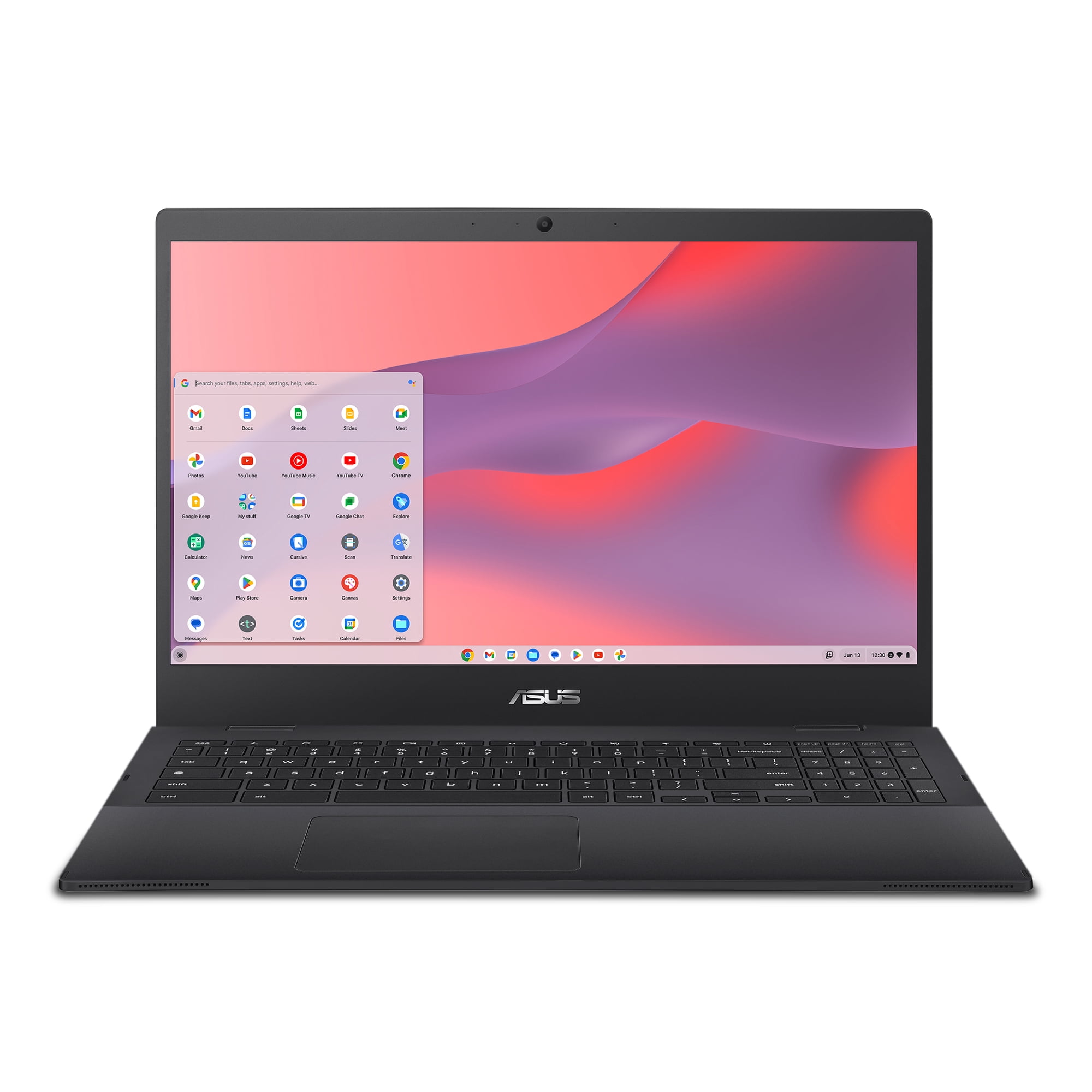 ASUS Chromebook CX15, 15.6" Full HD NanoEdge Display, Intel Celeron N4500 Processor, 64GB eMMC Storage, 8GB RAM, Chrome OS, Mineral Gray, CX1500CKA-WB84F