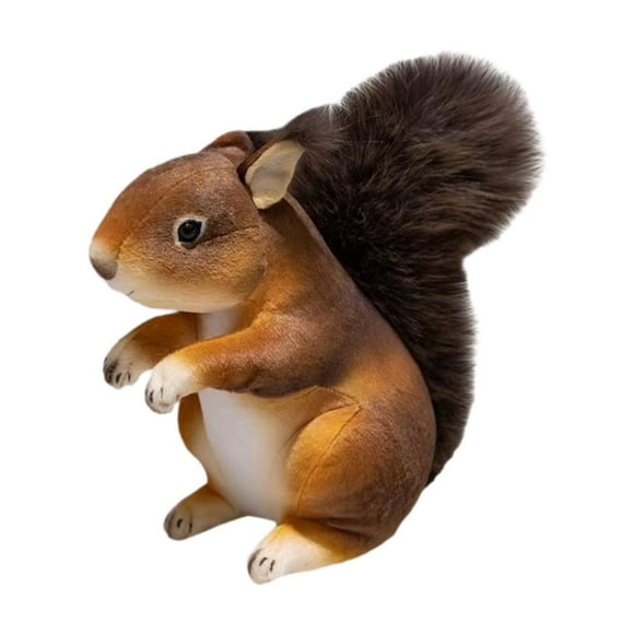 Xuanheng Squirrel Toys Sweet Doll, Beautiful Residential Culture Party Supplies Stuffed Animal Sweet Soft Toy for Birthday Present 22cm